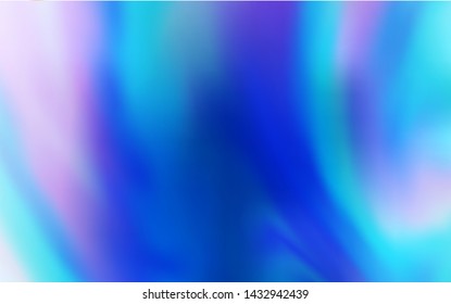 Light BLUE vector abstract blurred background. An elegant bright illustration with gradient. Blurred design for your web site.