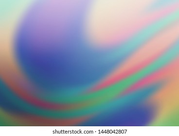 Light BLUE vector abstract blurred pattern. Colorful illustration in blurry style with gradient. The template can be used for your brand book.