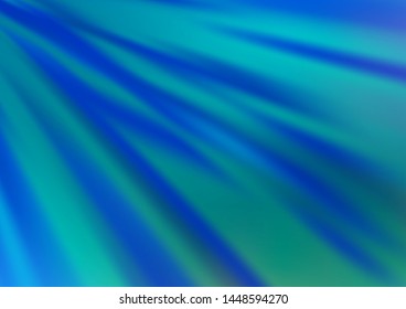 Light BLUE vector abstract blurred template. A vague abstract illustration with gradient. The template for backgrounds of cell phones.