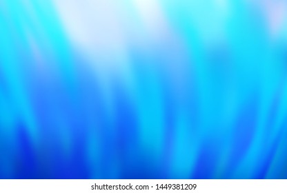 Light BLUE vector abstract blurred background. Shining colored illustration in smart style. New design for your business.