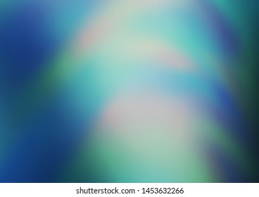 Light BLUE vector abstract blurred pattern. Colorful illustration in abstract style with gradient. A new texture for your design.
