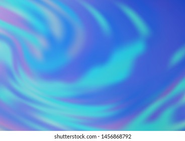 Light BLUE vector abstract blurred pattern. A completely new color illustration in a bokeh style. Brand new style for your business design.