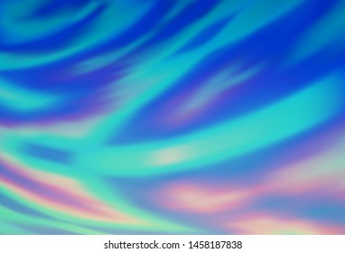 Light BLUE vector abstract blurred layout. Shining colored illustration in smart style. Completely new design for your business.