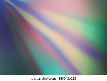 Light BLUE vector abstract blurred template. Colorful illustration in abstract style with gradient. A completely new design for your business.