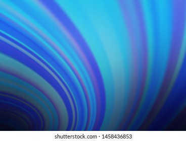 Light BLUE vector abstract blurred template. Modern geometrical abstract illustration with gradient. The elegant pattern for brand book.