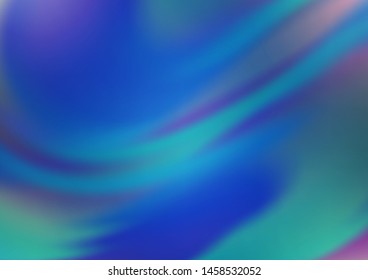 Light BLUE vector abstract blurred pattern. Colorful abstract illustration with gradient. The template can be used for your brand book.