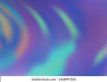 Light BLUE vector abstract blurred background. A completely new color illustration in a bokeh style. A completely new template for your design.