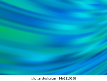 Light BLUE vector abstract blurred background. A completely new color illustration in a bokeh style. The blurred design can be used for your web site.