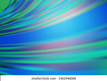 Light BLUE vector abstract blurred background. Creative illustration in halftone style with gradient. The blurred design can be used for your web site.