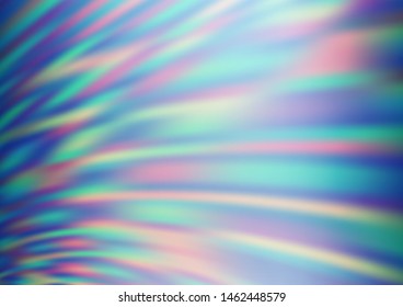 Light BLUE vector abstract blurred background. Colorful illustration in abstract style with gradient. The template can be used for your brand book.