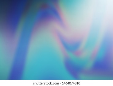 Light BLUE vector abstract blurred pattern. Creative illustration in halftone style with gradient. A completely new design for your business.