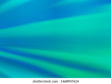 Light BLUE vector abstract blurred template. Glitter abstract illustration with an elegant design. A completely new template for your design.