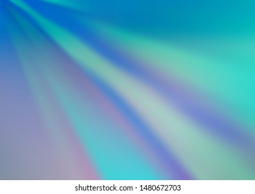 Light BLUE vector abstract blurred pattern. Colorful abstract illustration with gradient. A completely new template for your design.