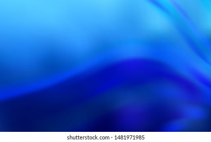 Light BLUE vector abstract blurred layout. Colorful illustration in abstract style with gradient. Background for a cell phone.