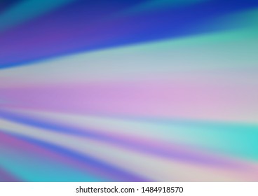 Light BLUE vector abstract blurred template. Colorful illustration in abstract style with gradient. The template for backgrounds of cell phones.