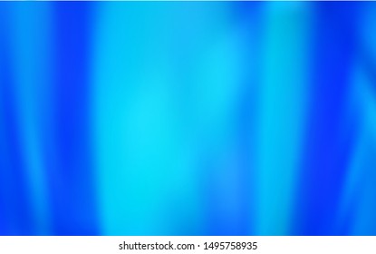 Light BLUE vector abstract blurred background. Glitter abstract illustration with gradient design. Background for designs.