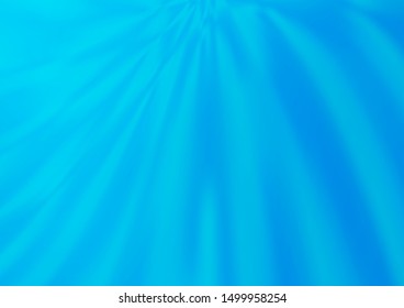 Light BLUE vector abstract blurred pattern. Creative illustration in halftone style with gradient. A completely new template for your design.