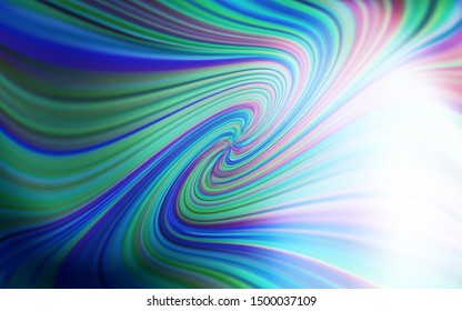 Light BLUE vector abstract blurred background. New colored illustration in blur style with gradient. New style for your business design.