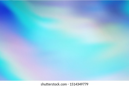 Light BLUE vector abstract blurred layout. Modern abstract illustration with gradient. Background for a cell phone.