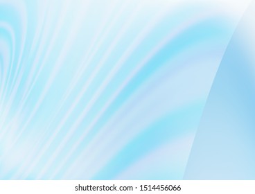 Light BLUE vector abstract blurred background. An elegant bright illustration with gradient. The best blurred design for your business.