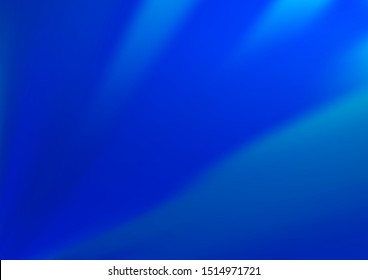 Light BLUE vector abstract blurred background. A completely new color illustration in a bokeh style. A completely new design for your business.