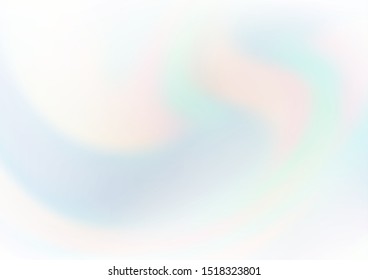 Light BLUE vector abstract blurred background. A vague abstract illustration with gradient. The background for your creative designs.