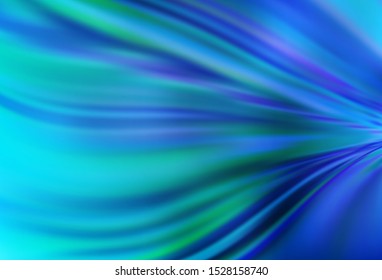 Light BLUE vector abstract blurred background. Glitter abstract illustration with gradient design. Background for a cell phone.