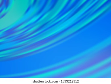 Light BLUE vector abstract blurred pattern. Colorful abstract illustration with gradient. A completely new design for your business.