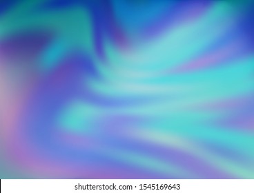 Light BLUE vector abstract blurred background. A vague abstract illustration with gradient. Brand new style for your business design.