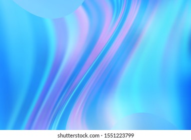 Light BLUE vector abstract blurred layout. Glitter abstract illustration with gradient design. Smart design for your work.