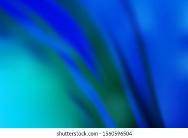Light BLUE vector abstract blurred background. A completely new colored illustration in blur style. Completely new design for your business.