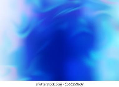 Light BLUE vector abstract blurred layout. Abstract colorful illustration with gradient. Completely new design for your business.