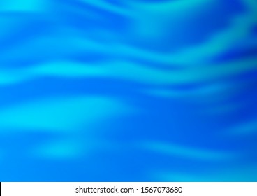 Light BLUE vector abstract blurred background. A vague abstract illustration with gradient. The background for your creative designs.