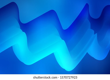 Light BLUE vector abstract blurred layout. Colorful illustration in abstract style with gradient. Smart design for your work.