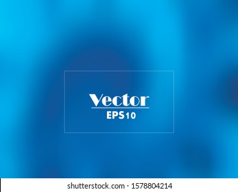 Light BLUE vector abstract blurred template. A completely new color illustration in a vague style. The blurred design can be used for your web site.