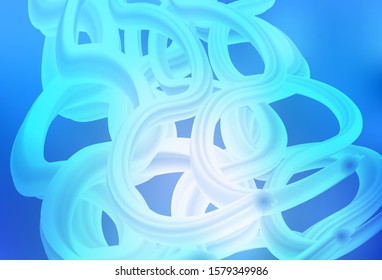 Light BLUE vector abstract blurred layout. Shining colorful illustration in smart style. The best blurred design for your business.