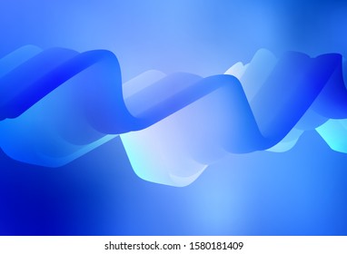 Light BLUE vector abstract blurred layout. Creative illustration in halftone style with gradient. New way of your design.