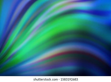 Light BLUE vector abstract blurred background. An elegant bright illustration with gradient. Completely new design for your business.