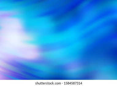 Light BLUE vector abstract blurred background. Colorful abstract illustration with gradient. Background for a cell phone.
