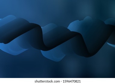Light BLUE vector abstract blurred layout. Glitter abstract illustration with gradient design. New design for your business.