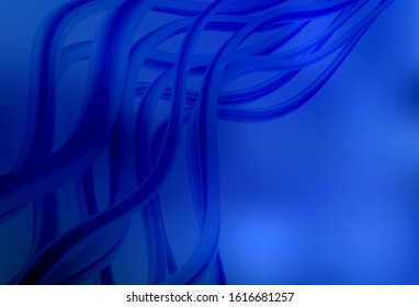 Light BLUE vector abstract blurred background. Colorful abstract illustration with gradient. Smart design for your work.
