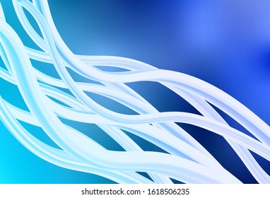 Light BLUE vector abstract blurred background. An elegant bright illustration with gradient. New way of your design.