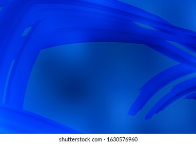 Light BLUE vector abstract blurred layout. A completely new colored illustration in blur style. Smart design for your work.