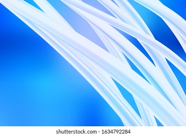 Light BLUE vector abstract blurred background. Shining colorful illustration in smart style. New style for your business design.