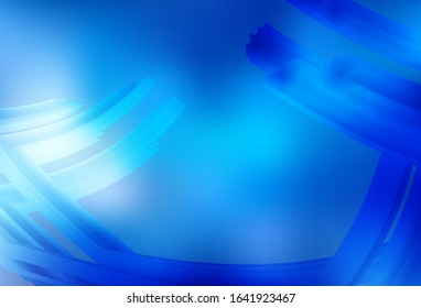 Light BLUE vector abstract blurred background. Glitter abstract illustration with gradient design. Background for a cell phone.