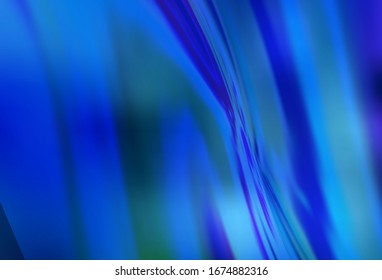 Fondo borroso abstracto del vector BLUE claro. Ilustración abstracta colorida con degradado. Diseño inteligente para su trabajo.