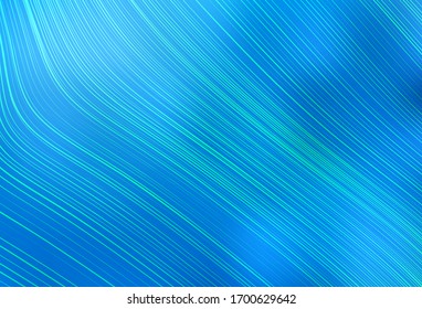 Light BLUE vector abstract blurred layout. Colorful illustration in abstract style with gradient. Elegant background for a brand book.