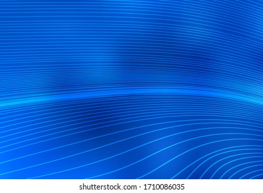 Light BLUE vector abstract blurred background. Creative illustration in halftone style with gradient. New style for your business design.