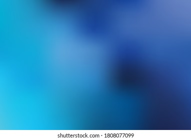Fondo borroso abstracto del vector BLUE claro. Una ilustración de color completamente nueva en un estilo borroso. Nuevo diseño de estilo para tu libro de marca.