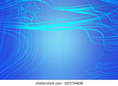 Light BLUE vector abstract blurred background. Colorful illustration in abstract style with gradient. New design for your business.